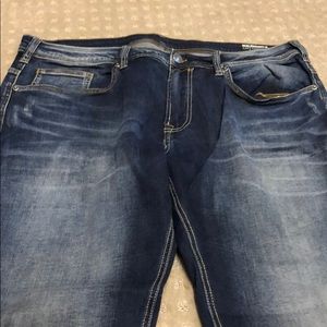 straight leg jeans